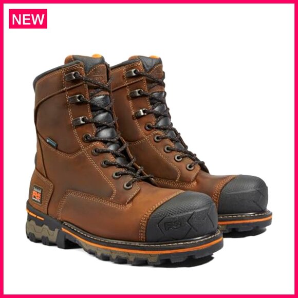 Men\'s 8-Inch Composite Safety Toe Waterproof Work Boots main image 6